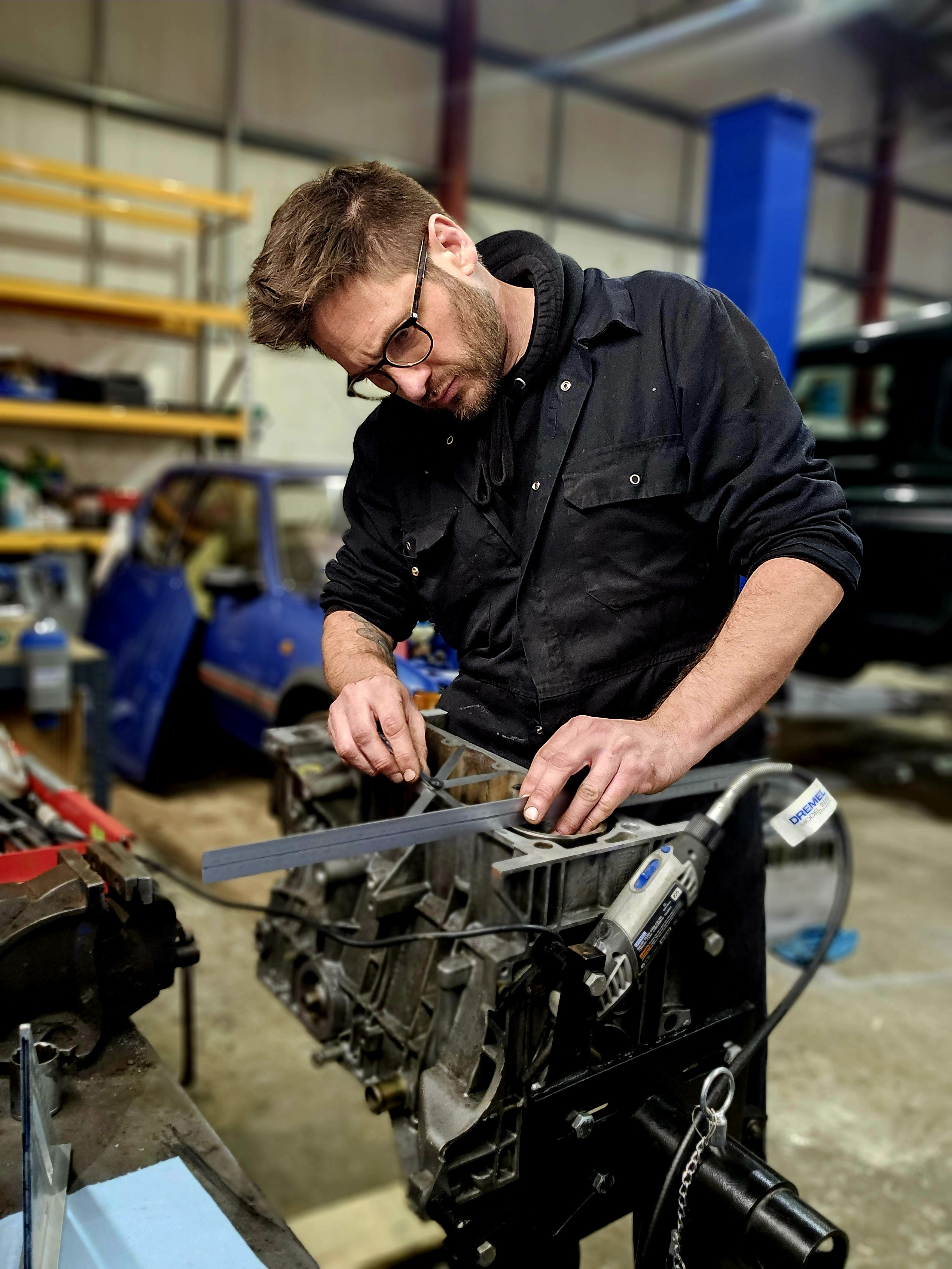 Bodywork and restoration preparation process